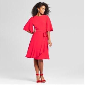 Who What Wear red dress NWT